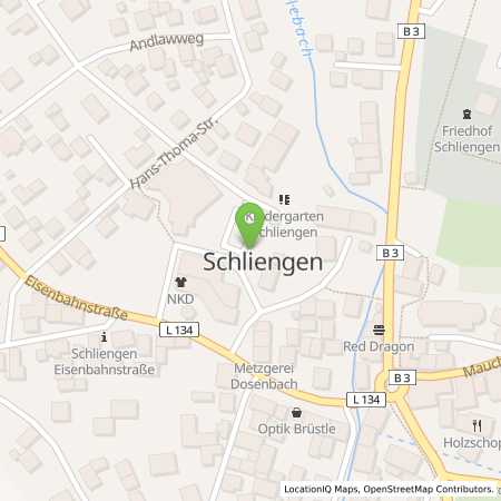 Standortübersicht der Strom (Elektro) Tankstelle: Energiedienst Holding AG in 79418, Schliengen
