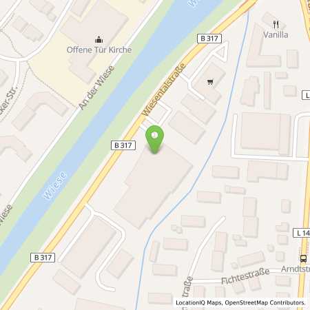 Standortübersicht der Strom (Elektro) Tankstelle: EnBW mobility+ AG und Co.KG in 79539, Lrrach