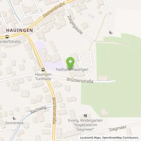 Standortübersicht der Tankstelle Energiedienst Holding AG in 79541 Hauingen