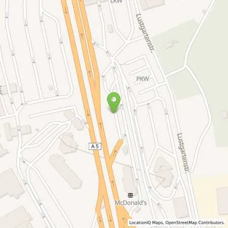 Standortübersicht der Tankstelle EnBW mobility+ AG und Co.KG in 79576 Weil am Rhein