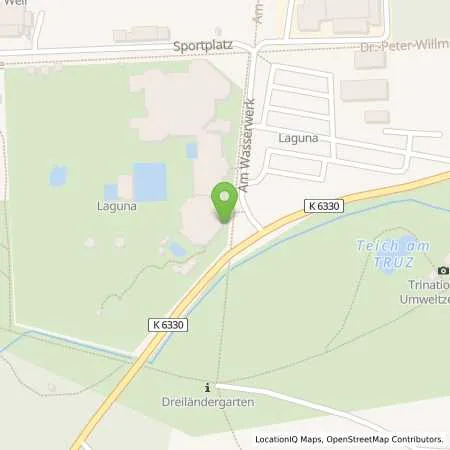 Standortübersicht der Tankstelle Energiedienst Holding AG in 79576 Weil am Rhein