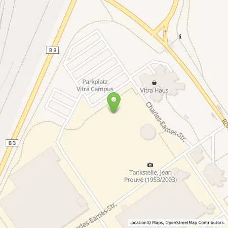 Standortübersicht der Tankstelle Energiedienst Holding AG in 79576 Weil am Rhein