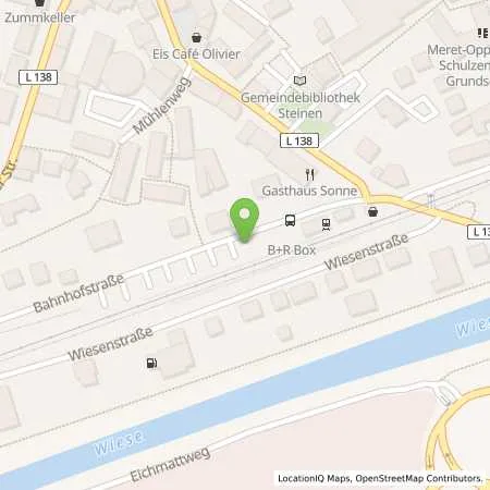 Standortübersicht der Tankstelle Energiedienst Holding AG in 79585 Steinen