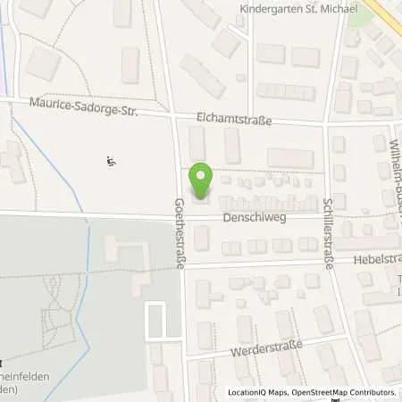 Standortübersicht der Tankstelle Energiedienst Holding AG in 79618 Rheinfelden