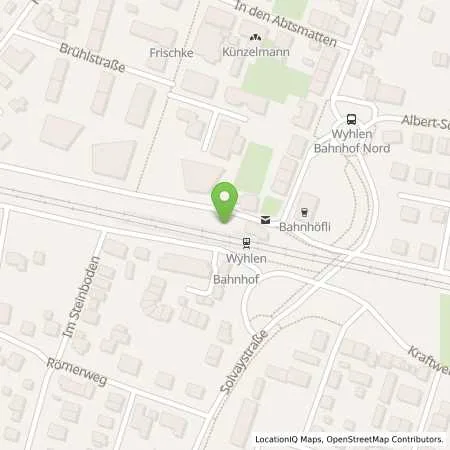 Standortübersicht der Tankstelle Energiedienst Holding AG in 79639 Grenzach-Wyhlen