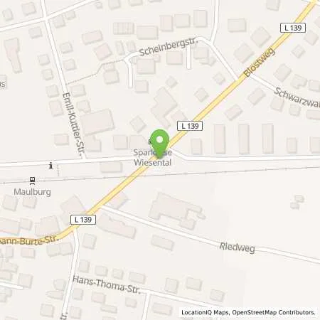 Standortübersicht der Tankstelle Energiedienst Holding AG in 79689 Maulburg