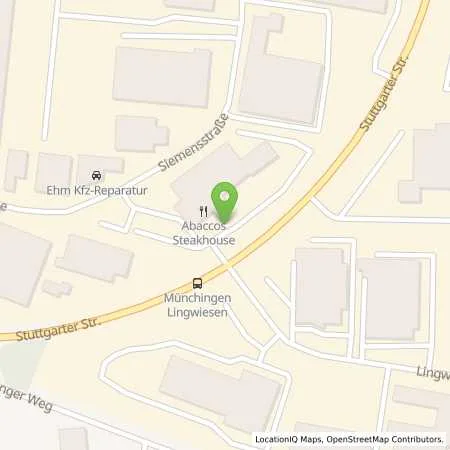 Standortübersicht der Tankstelle EnBW mobility+ AG und Co.KG in 70825 Korntal-Münchingen