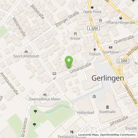 Standortübersicht der Tankstelle EnBW mobility+ AG und Co.KG in 70839 Gerlingen