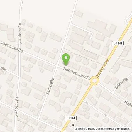 Standortübersicht der Tankstelle EnBW mobility+ AG und Co.KG in 70839 Gerlingen