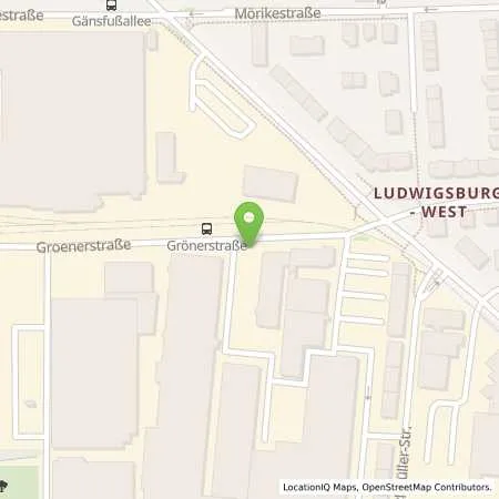 Standortübersicht der Tankstelle Stadtwerke Ludwigsburg-Kornwestheim GmbH in 71636 Ludwigsburg