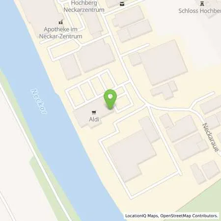 Standortübersicht der Tankstelle ALDI SÜD in 71686 Remseck (Hochberg)