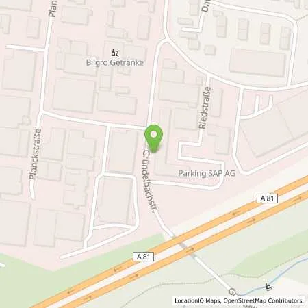 Standortübersicht der Tankstelle EnBW mobility+ AG und Co.KG in 71687 Freiberg am Neckar