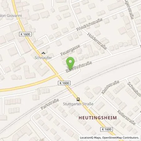 Standortübersicht der Tankstelle EnBW mobility+ AG und Co.KG in 71691 Freiberg am Neckar