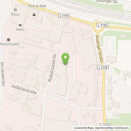 Standortübersicht der Tankstelle Marabu GmbH & Co. KG in 71732 Tamm