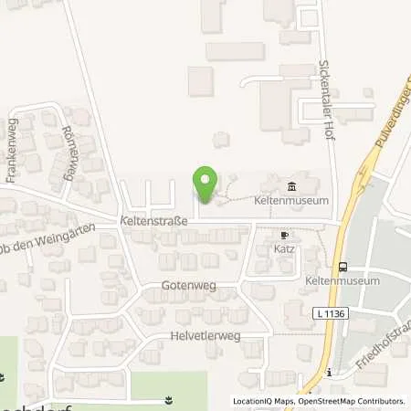 Standortübersicht der Tankstelle deer GmbH in 71735 Eberdingen