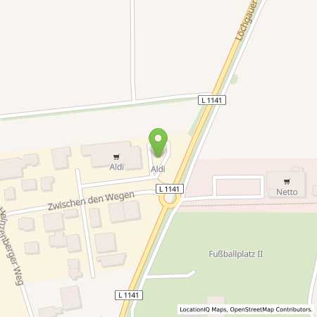 Standortübersicht der Strom (Elektro) Tankstelle: ALDI SÜD in 74343, Sachsenheim