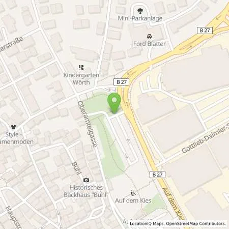 Standortübersicht der Tankstelle EnBW mobility+ AG und Co.KG in 74354 Besigheim