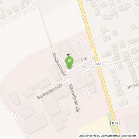 Standortübersicht der Tankstelle Lidl Dienstleistung GmbH & Co. KG in 74366 Kirchheim am Neckar