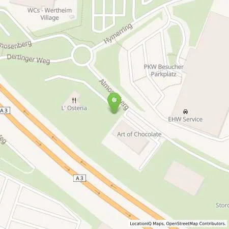 Standortübersicht der Tankstelle EnBW mobility+ AG und Co.KG in 97877 Wertheim