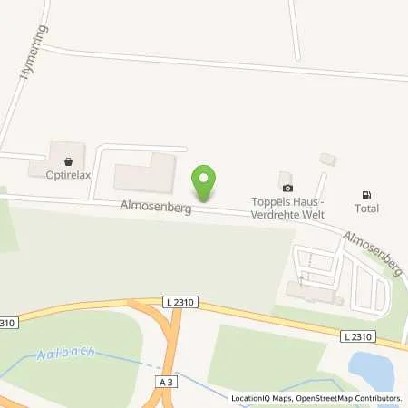 Standortübersicht der Tankstelle Stadtwerke Wertheim GmbH in 97877 Wertheim