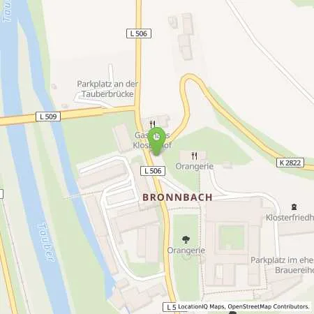 Standortübersicht der Tankstelle Stadtwerke Wertheim GmbH in 97877 Wertheim