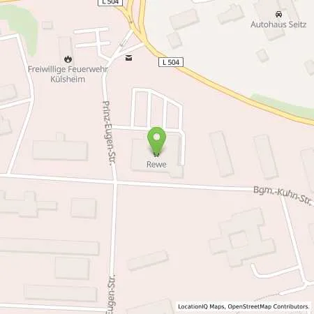 Standortübersicht der Tankstelle Stadtwerk Tauberfranken GmbH in 97900 Kühlsheim