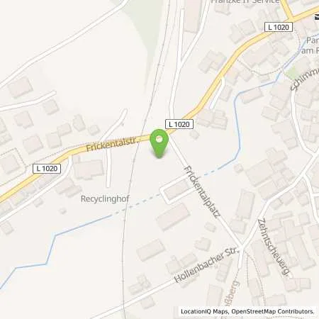 Standortübersicht der Tankstelle Überlandwerk Schäftersheim GmbH & Co. KG in 97996 Niederstetten