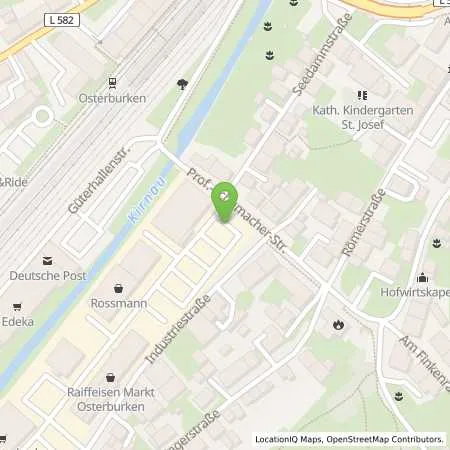 Standortübersicht der Tankstelle EnBW mobility+ AG und Co.KG in 74706 Osterburken