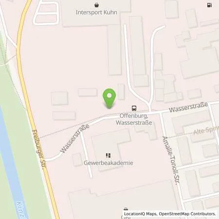 Standortübersicht der Tankstelle E-Werk Mittelbaden AG & Co. KG in 77652 Offenburg