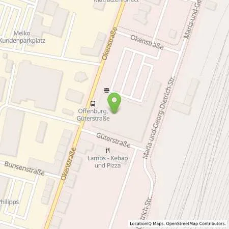 Standortübersicht der Tankstelle Kaufland Dienstleistung GmbH & Co. KG in 77652 Offenburg