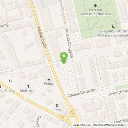 Standortübersicht der Tankstelle E-Werk Mittelbaden AG & Co. KG in 77654 Offenburg