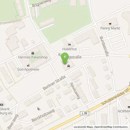 Standortübersicht der Tankstelle Autohaus Schillinger e.K. in 77656 Offenburg