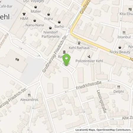 Standortübersicht der Tankstelle E-Werk Mittelbaden AG & Co. KG in 77694 Kehl