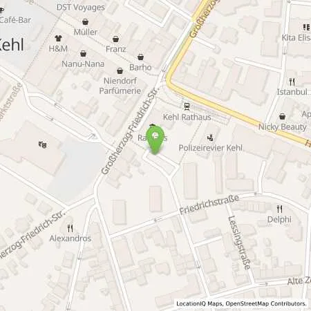 Standortübersicht der Tankstelle E-Werk Mittelbaden AG & Co. KG in 77694 Kehl