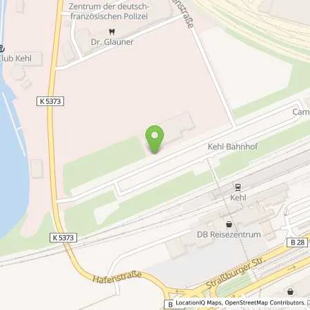 Standortübersicht der Tankstelle E-Werk Mittelbaden AG & Co. KG in 77694 Kehl