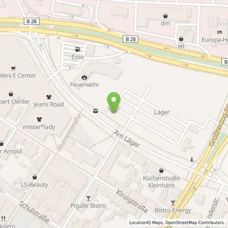 Standortübersicht der Tankstelle E-Werk Mittelbaden AG & Co. KG in 77694 Kehl