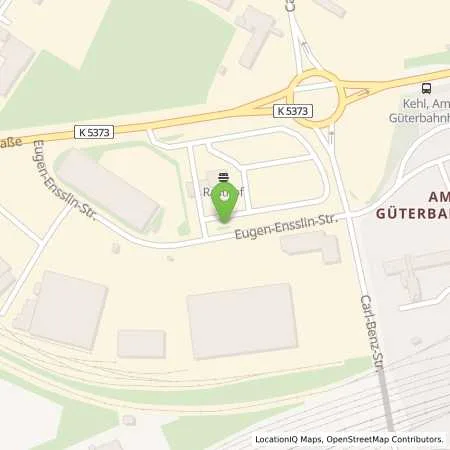 Standortübersicht der Tankstelle Allego GmbH in 77694 Kehl