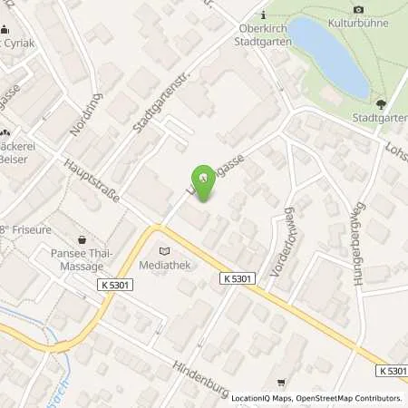 Standortübersicht der Tankstelle Stadtwerke Oberkirch GmbH in 77704 Oberkirch