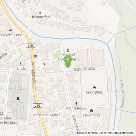Standortübersicht der Strom (Elektro) Tankstelle: E-Werk Mittelbaden AG & Co. KG in 77709, Oberwolfach