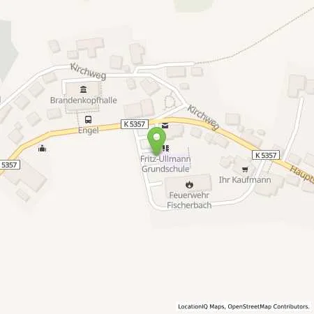 Standortübersicht der Tankstelle E-Werk Mittelbaden AG & Co. KG in 77716 Fischerbach