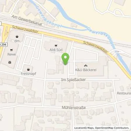 Standortübersicht der Tankstelle EnBW mobility+ AG und Co.KG in 77716 Haslach