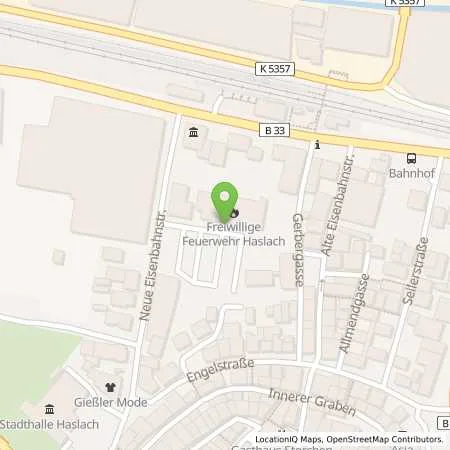 Standortübersicht der Tankstelle Stadtwerke Haslach, Eigenbetrieb in 77716 Haslach