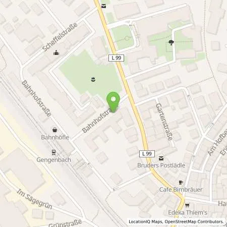 Standortübersicht der Tankstelle Stadtwerke Gengenbach, Eigenbetrieb in 77723 Gengenbach