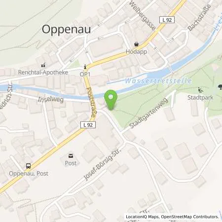 Standortübersicht der Tankstelle Stadtwerke Oberkirch GmbH in 77728 Oppenau