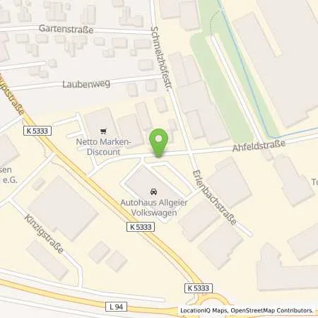 Standortübersicht der Tankstelle Autohaus Allgeier GmbH in 77781 Biberach