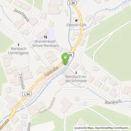 Standortübersicht der Tankstelle E-Werk Mittelbaden AG & Co. KG in 77784 Oberharmersbach