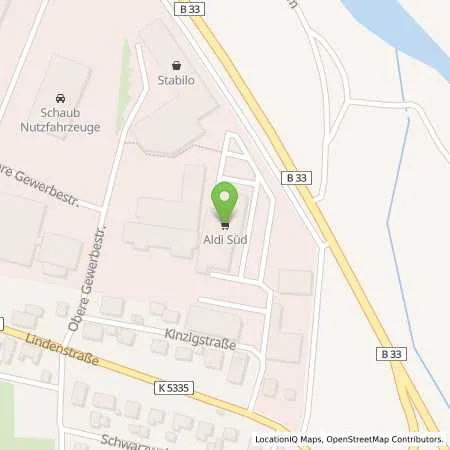 Standortübersicht der Tankstelle ALDI SÜD in 77791 Berghaupten