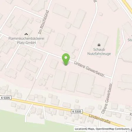 Standortübersicht der Tankstelle Betten-ABC GmbH in 77791 Berghaupten