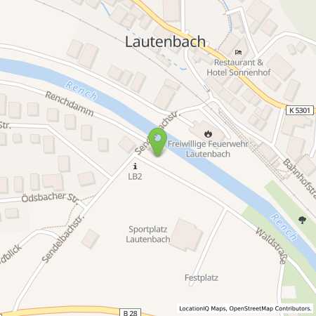 Standortübersicht der Strom (Elektro) Tankstelle: Stadtwerke Oberkirch GmbH in 77794, Lautenbach