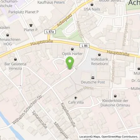 Standortübersicht der Tankstelle E-Werk Mittelbaden AG & Co. KG in 77855 Achern